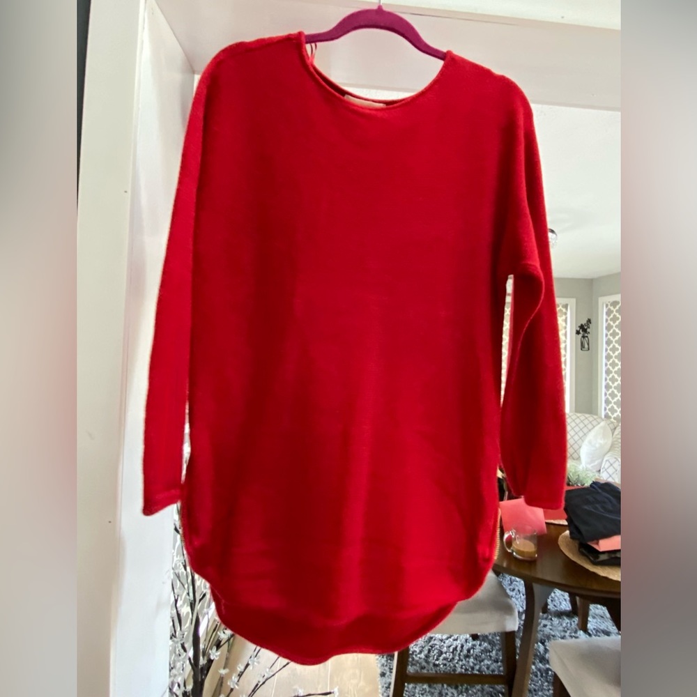 Michael Kors - long sweater with zippper on sides
